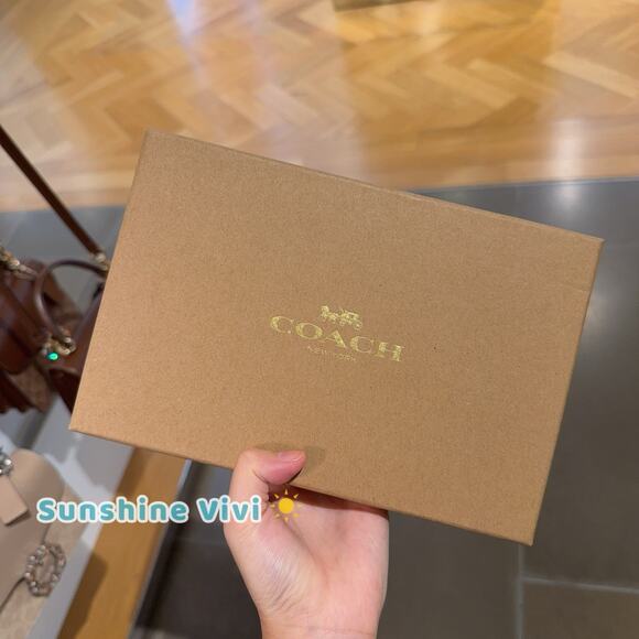 NWT Coach Boxed Snap Wallet And Picture Frame Bag Charm CCL94 Holiday Gift - Picture 5 of 5